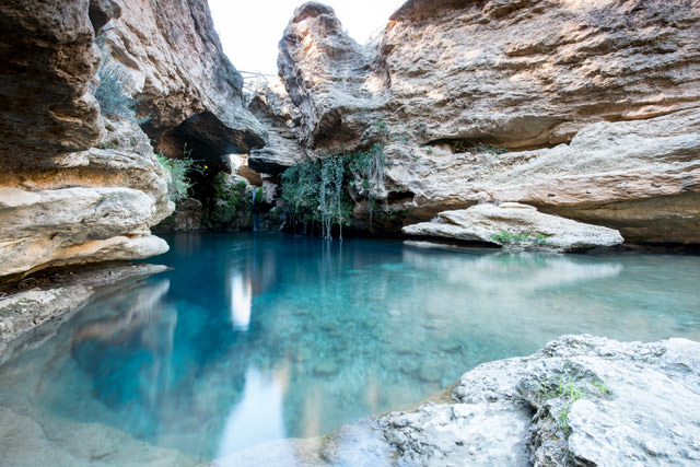 Salto del Usero y río Mula