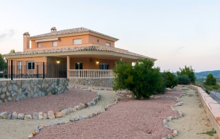 Casa rural vista exterior